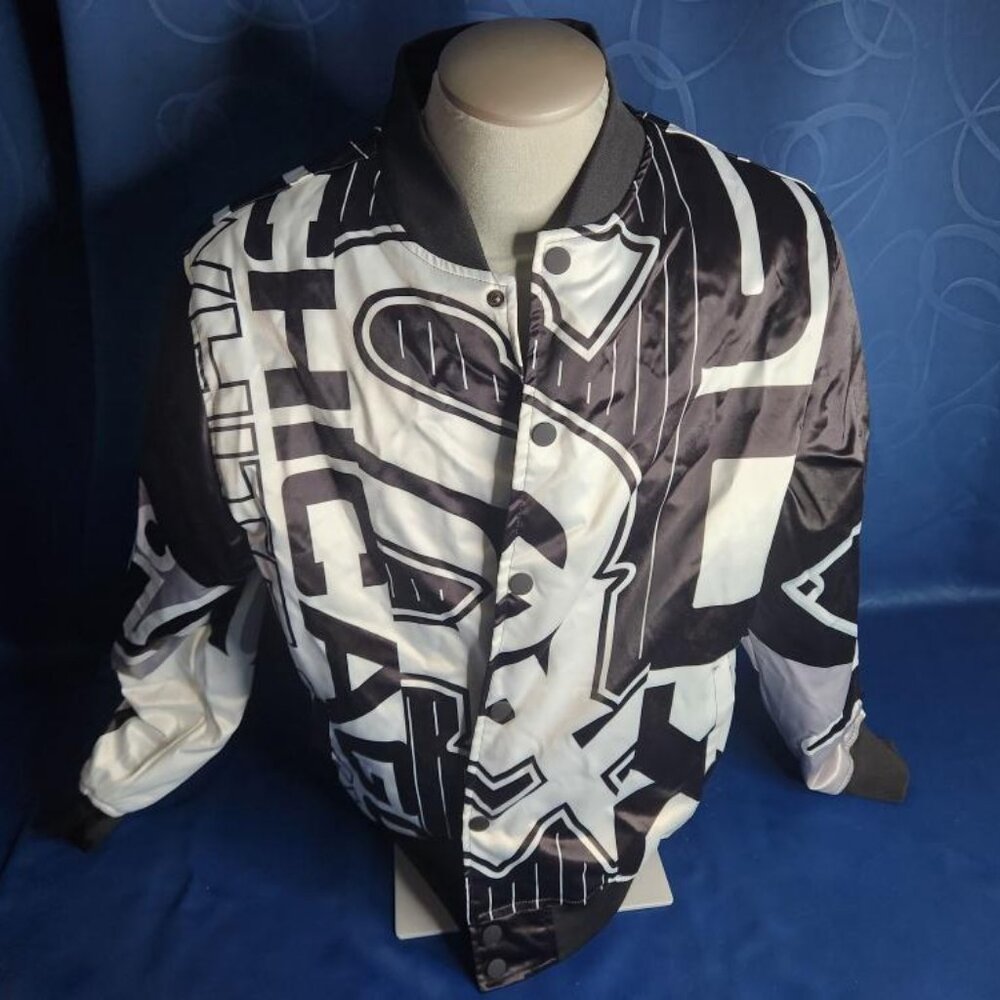 Chicago White Sox Jacket Men's MashUp Satin XL